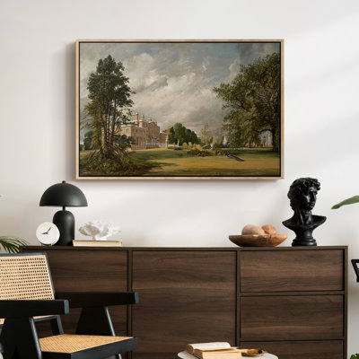 Malvern Hall, 1821-John Constable-Framed Gallery Wrapped Canvas