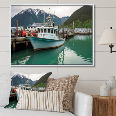 Alaska, ville de pêche de Seward