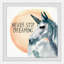 «Never Stop Dreaming», reproduction encadrée-26399122-34190294