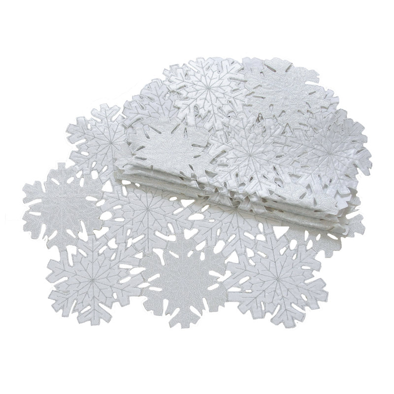 Napperon Shimmer Snowflake