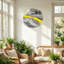 Paysage désertique horloge murale décorative en verre 23,6 po-2040515695