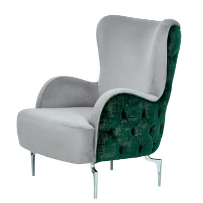 Caplinger Velvet Armchair