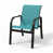 Dupioni Lagoon Sling/Granite selected