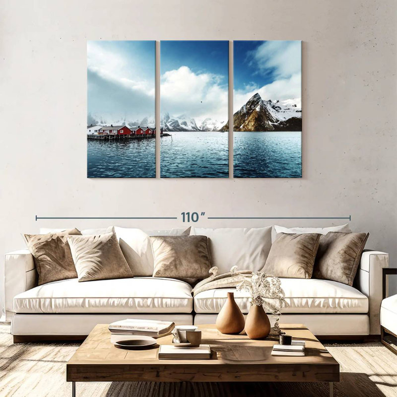 Nicci Lofoten Island Village, H 48 po x l 74 po