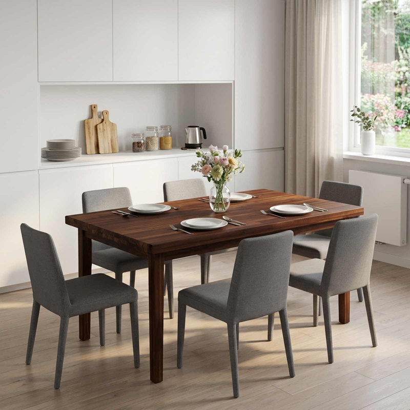 Table Top Solid Acacia Wood Modern Table Home Furniture Dining Surface