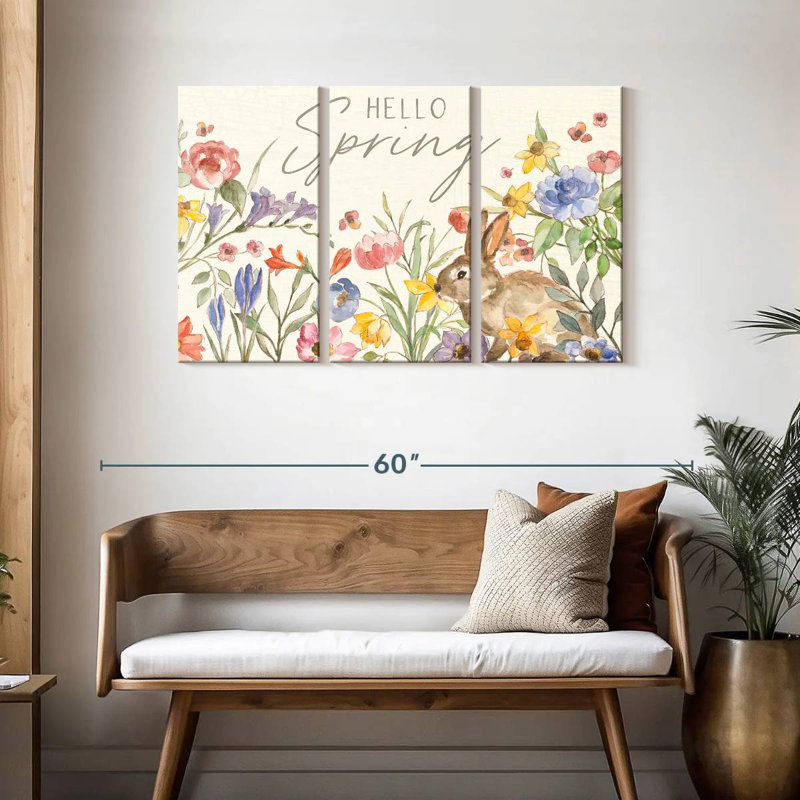 Harnek Happy Easter I, 28" H x 45" W