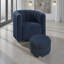 Fauteuil pivotant avec repose-pieds Noa-113497062