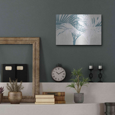 'Transitioning Palm Pattern' by Stellar Design Studio, Metal Wall Art