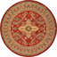 Tapis rouge à motif géométrique Eesi-1760922479