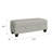 Rashae 52" Wide Rectangle Ottoman with Storage