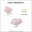 Édredon métallique imprimé double / grand, lavable double / grand avec imprimé lavable