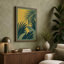 Tropical Palm Fronds Botanical 1 Piece Wrapped Canvas Wall Art-2042916649-2042916651