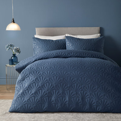 Cavali 100% Polyester Solid Colour Duvet Cover Set with Pillowcases