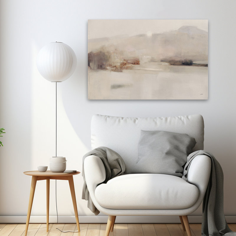 «Memory of the West», discret, contemporain, noir, gris, désert, gris, H 36 po x l 24 po