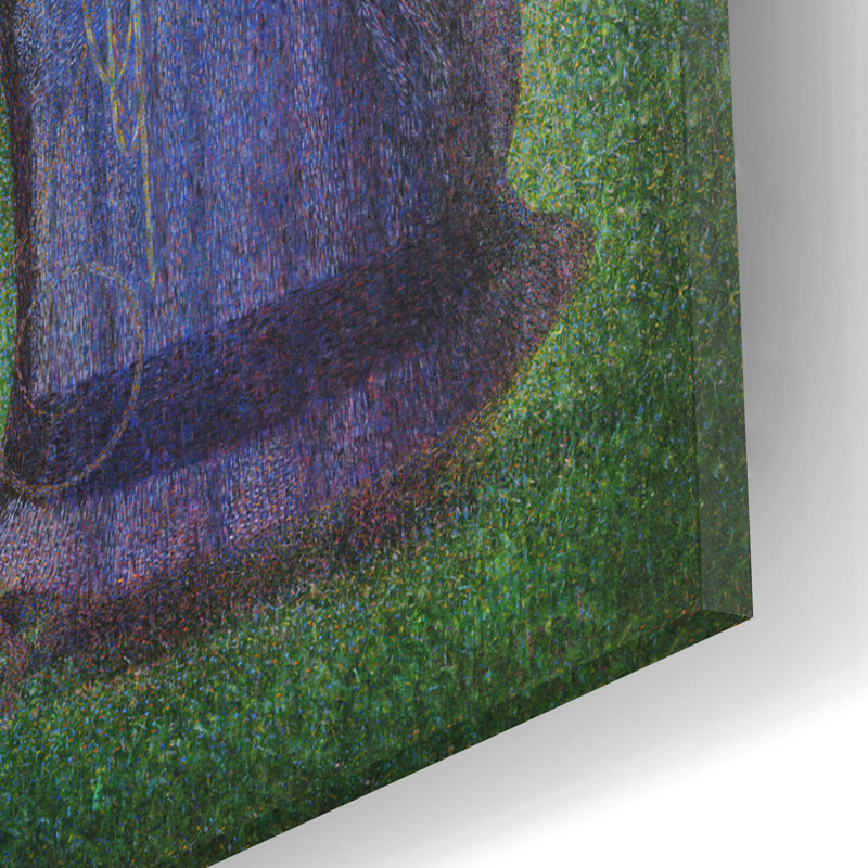 "Un dimanche à la Grande Jatte", H 12 po x l 16 po x P 0,13 po