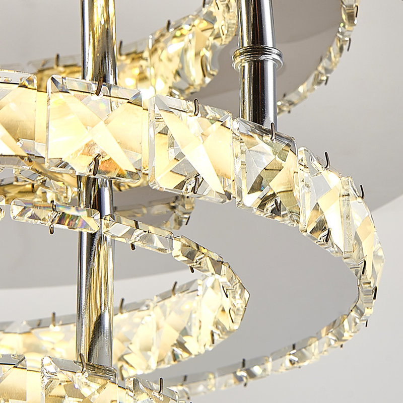 Semi Flush Mount, Gold