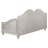 Keymari Upholstered Twin Daybed Silver Oak