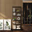 Panneau mural acoustique en bois 94 po x L 24 po, panneaux décoratifs insonorisés pour murs et plafonds, panneaux muraux en bois à lattes 3D-99921205