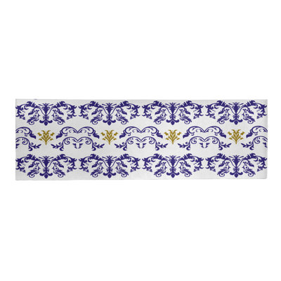 Tapis de couloir blanc