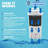 7-Cup Water Filter Pitcher & 3 Filters & Electronic Filter Change Reminder