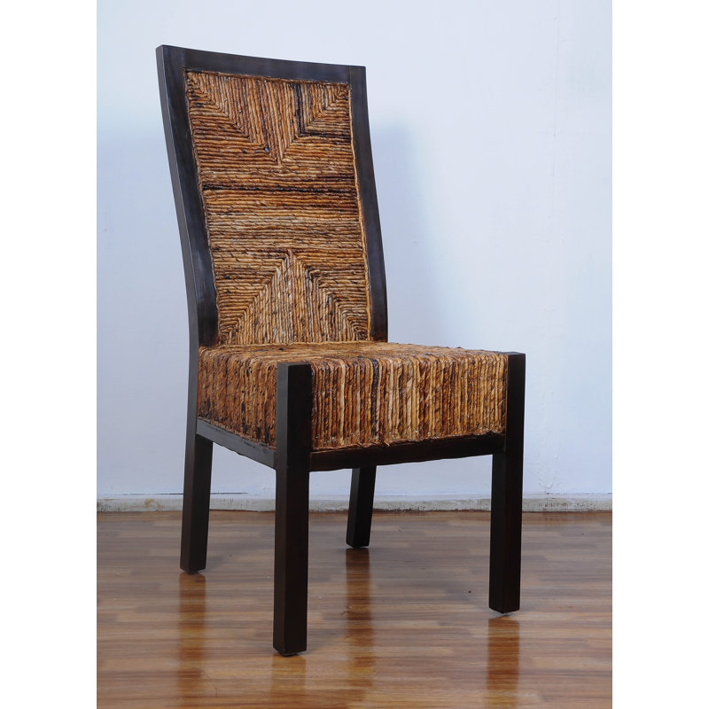 Chaise d'appoint en acajou Tontouta, 2