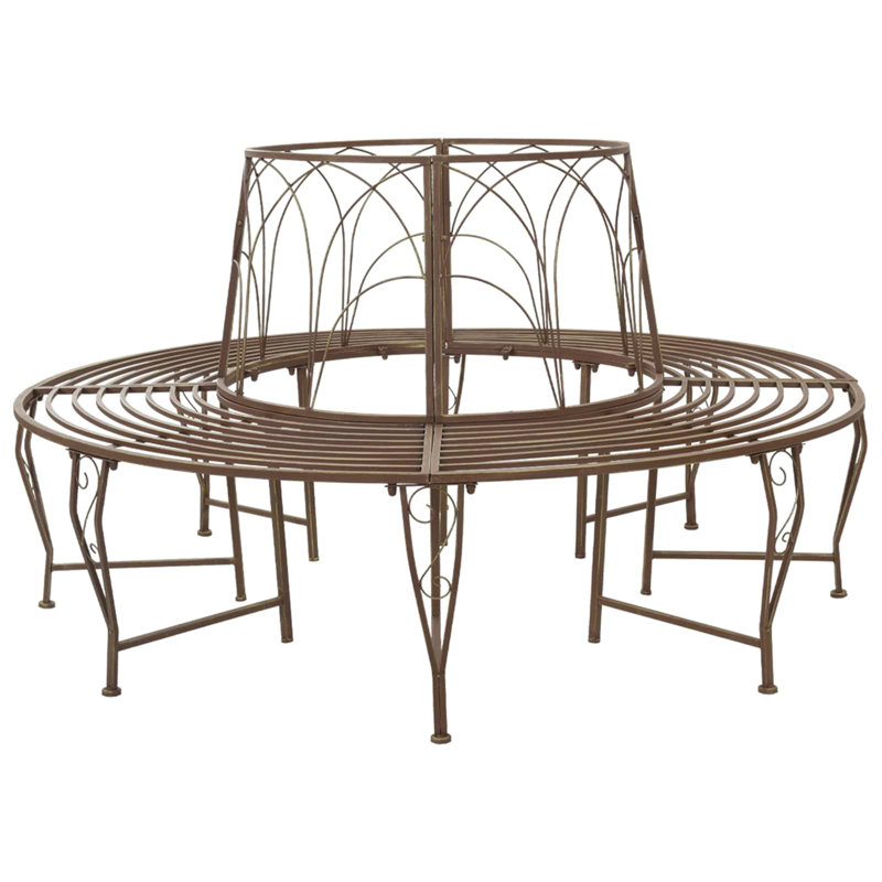 Outdoor Bench, Antique Brown