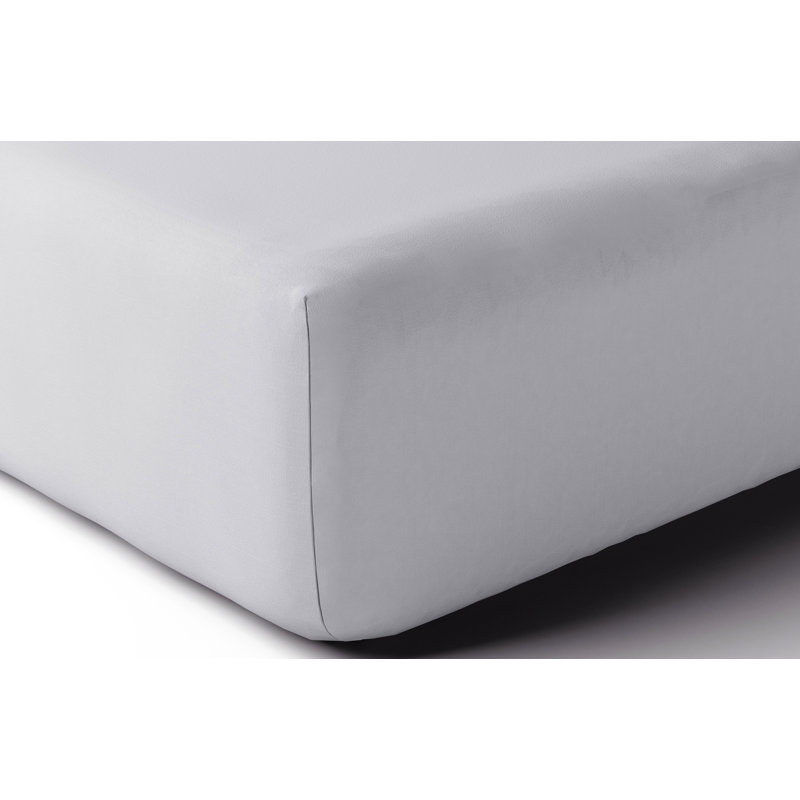 Vexin 100% Cotton Percale Fitted Sheet, King, Turtle Dove