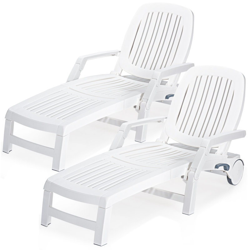 Fazia Outdoor Chaise Lounge Set