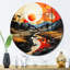 Dalesha - Horloge murale abstraite-362745521