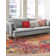 Washable Abstract Indoor Rug