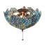 Luminaire pour ventilateur 16 "de large Tiffany Wisteria