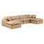 Canapé modulaire en similicuir 6 pièces Itala-94482493