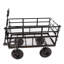 Les chariots de chariot de jardin facilitent le transport du bois de chauffage-114400020