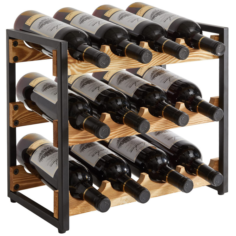12 Bottle Wine Bottle Rack