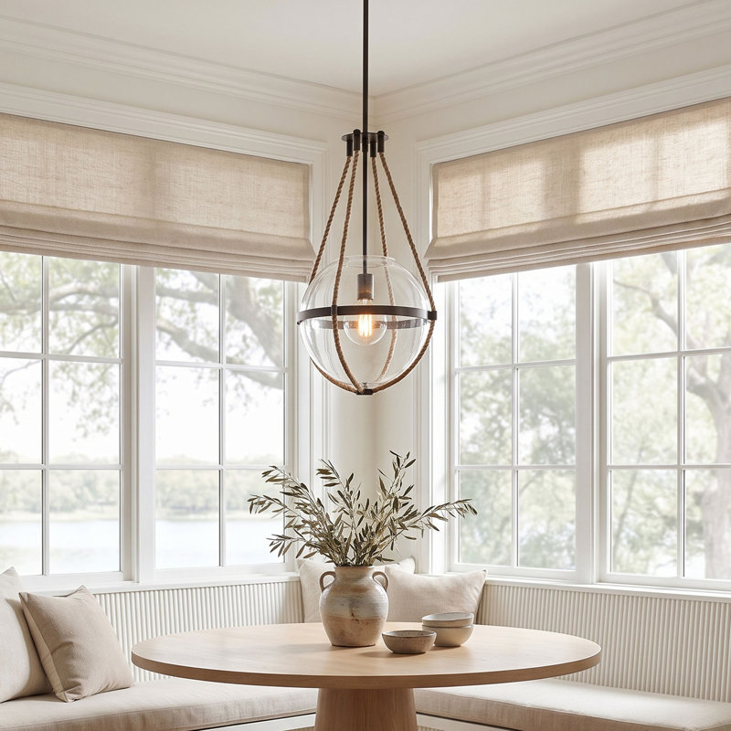 Beaufort 1 - Light Single Pendant, Nordic Brown