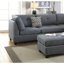 3 pièces Canapé modulaire gris et gris-1321784230
