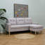 Pisa-Small 3 Seater Corner Sofa with Reversible Chaise - Woven Fabric-2120395847-2120396220