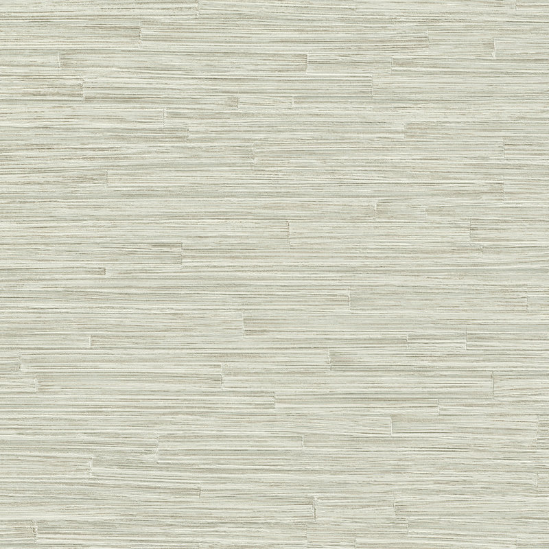 Rouleau de papier peint métallique L 33 pi x l 21 po Hutton Tile, Menthe
