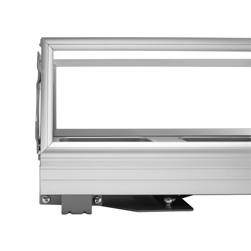 White Plastic Pull-Out Kitchen Waste Container with Soft-Close Slides