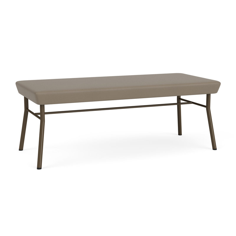 Banc en métal 2 places Chat, Bronze, Plot Line Neutral