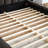 Upholstered Bed Frame with Thick Fabric-1965919422