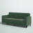 Perdue 81.5" Velvet Square Arm Convertible Sofa-1134429061