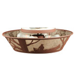 Rustic Lodge 4 - Light Semi Flush Mount
