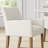 Kirjak 34" H Stain Resistant Linen Dining Armchair -1900402934
