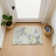 Machine Washable Indoor/Outdoor Huseby ACN2264 Floral Rug