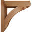 L 6 po x P 22 po x H 22 po Thorton Rough Sawn Craftsman Perspector, cèdre rouge de l'Ouest-31652159-106952026
