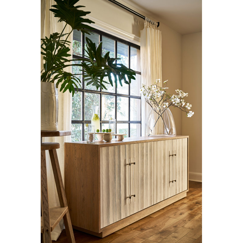Camden 76'' W Solid Wood Credenza