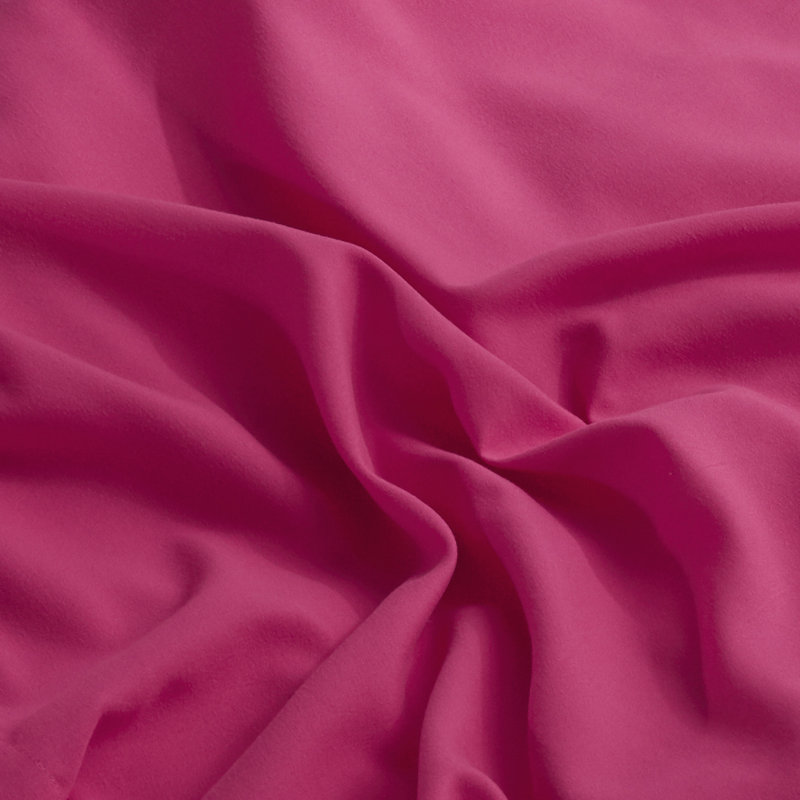 All Season Reversible Down Alternative Comforter Set with Shams - Breathable, Soft, Fluffy, Pink