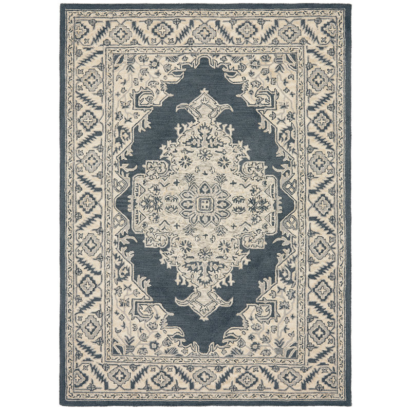 Adonica Oriental Wool Hand Woven Area Rug, Rectangle 160 x 230cm
