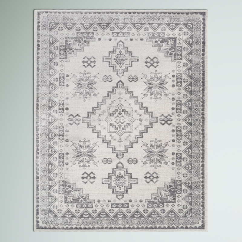 Herrod Geometric Indoor Rug, Rectangle 5'3" x 7'1"
